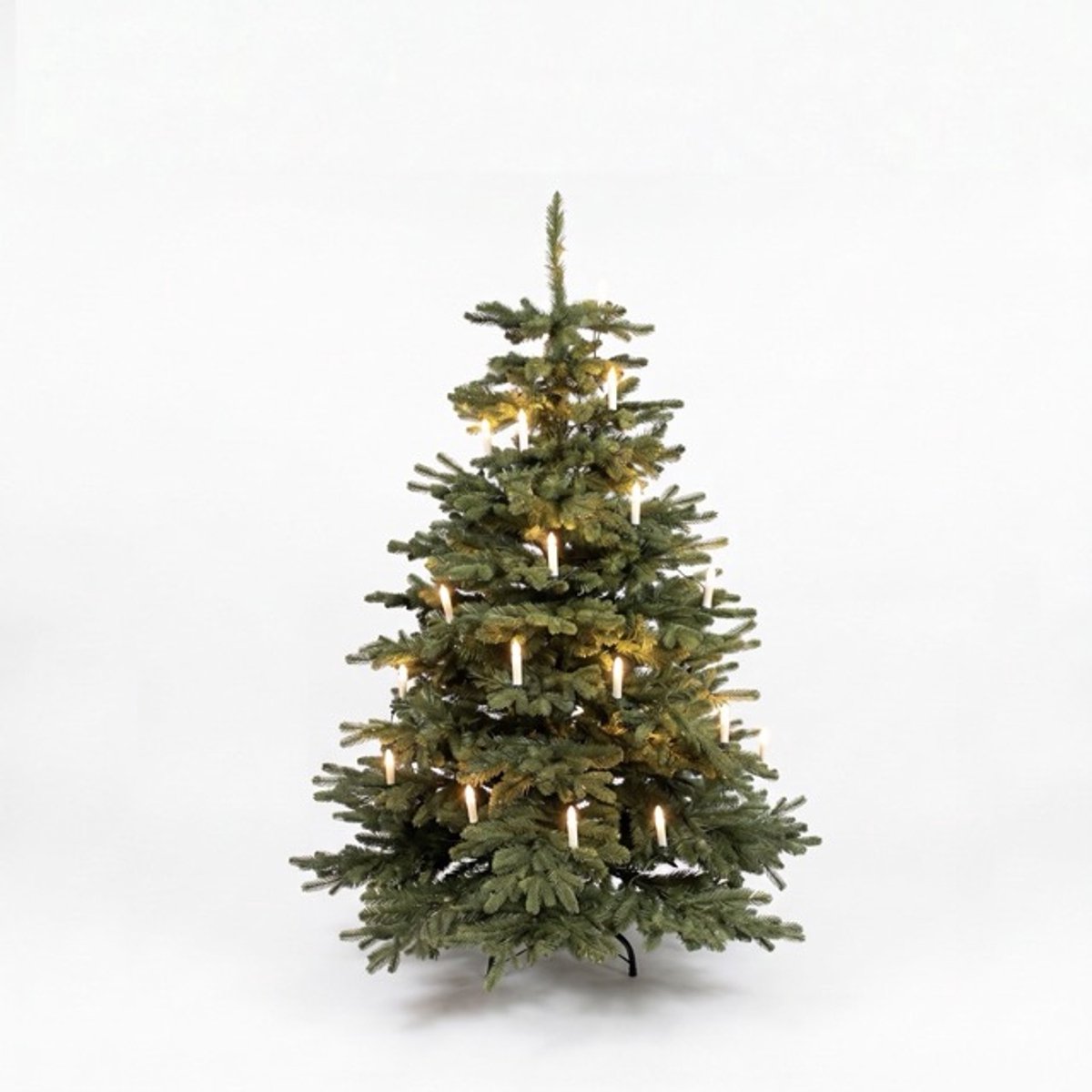 Nostalgische kerstlampjes voor in de Kerstboom - Kaars - LED snoer - 20 kaarsjes op 6m – foto 4