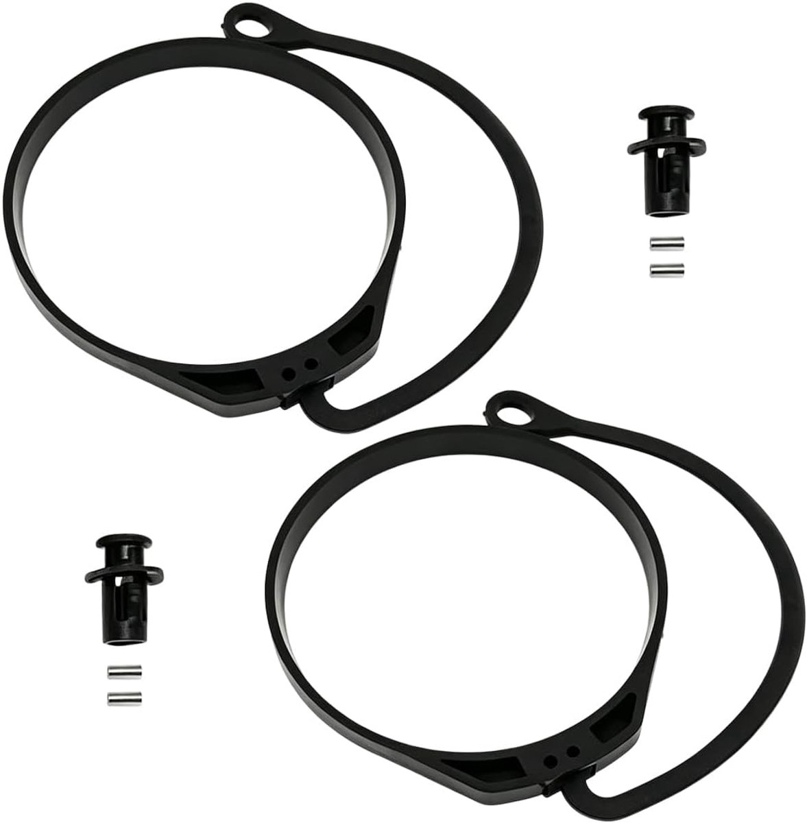 2 stuks tankdekselbevestigingsriemen voor Aud-accessoires, geschikt voor brandstoftankdop A4 A6 Q5 A3 A8 Q7 C6 A2 A5 - ShopVlot