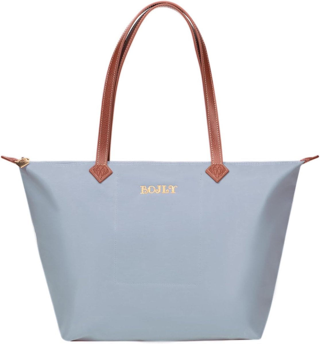Tote Bag Grote Shopper Bag Dames - Licht Vouwbaar - Waterdichte Nylon Schoudertas - Perfect voor Werk - SnelShoppen