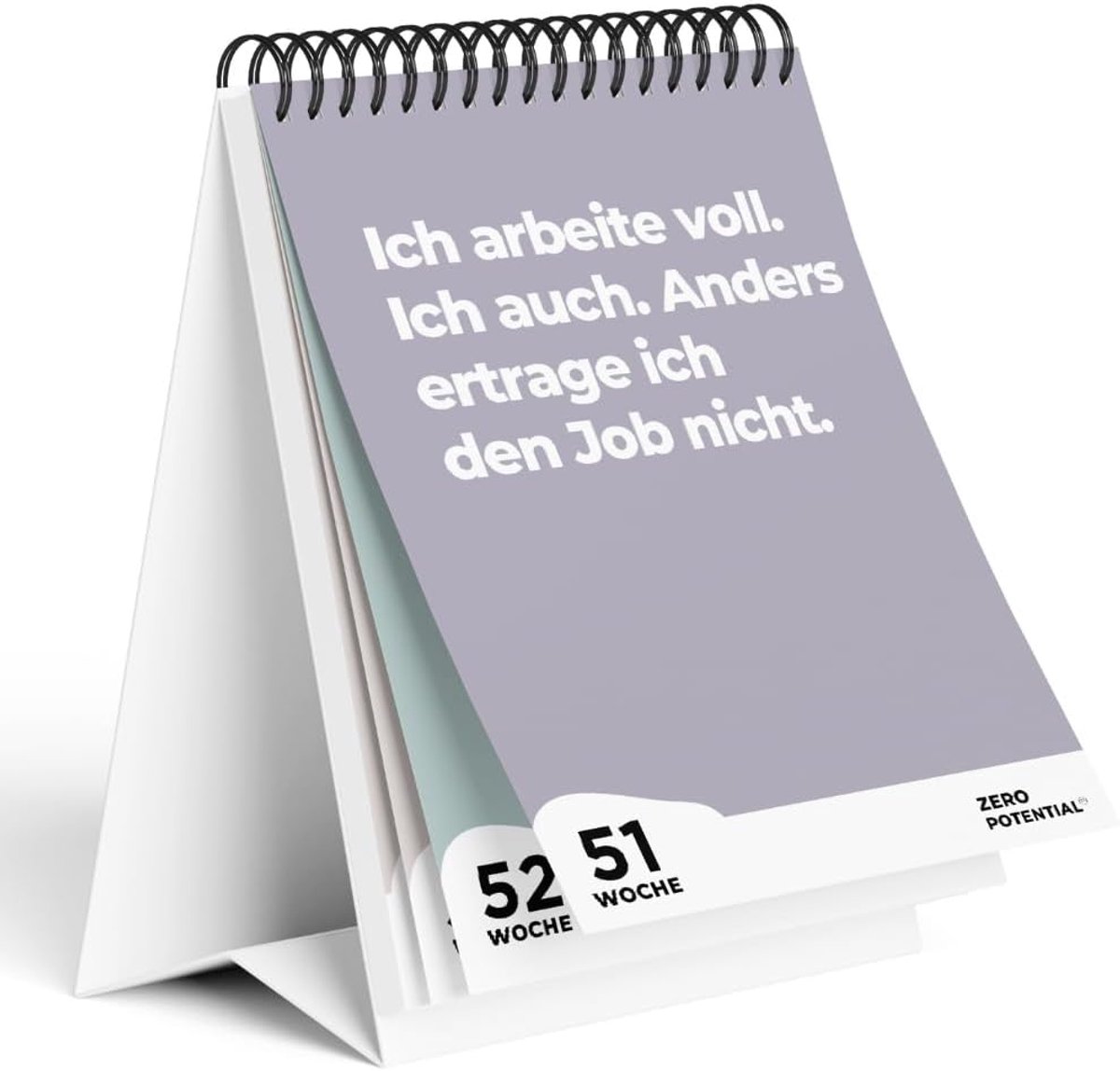 SnelShoppen - Demotivational Calendar 2025 met Sarcastische Zegswijzen - Desk Calendar A6 - Kleurrijke Kantoor Decoratie en Origineel Cadeau voor Coll