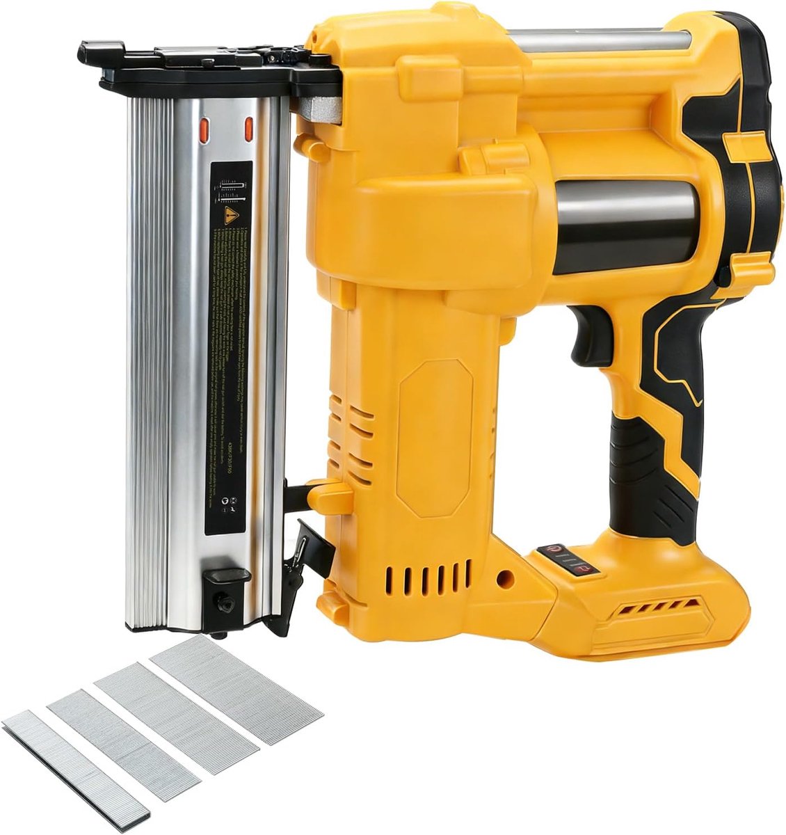 18GA Wireless 2" Brad Nailer Compatible with Dewalt 20V, Brushless 2-in-1 Nail Gun & Stapler with F50 Nails and K440 - ShopVlot