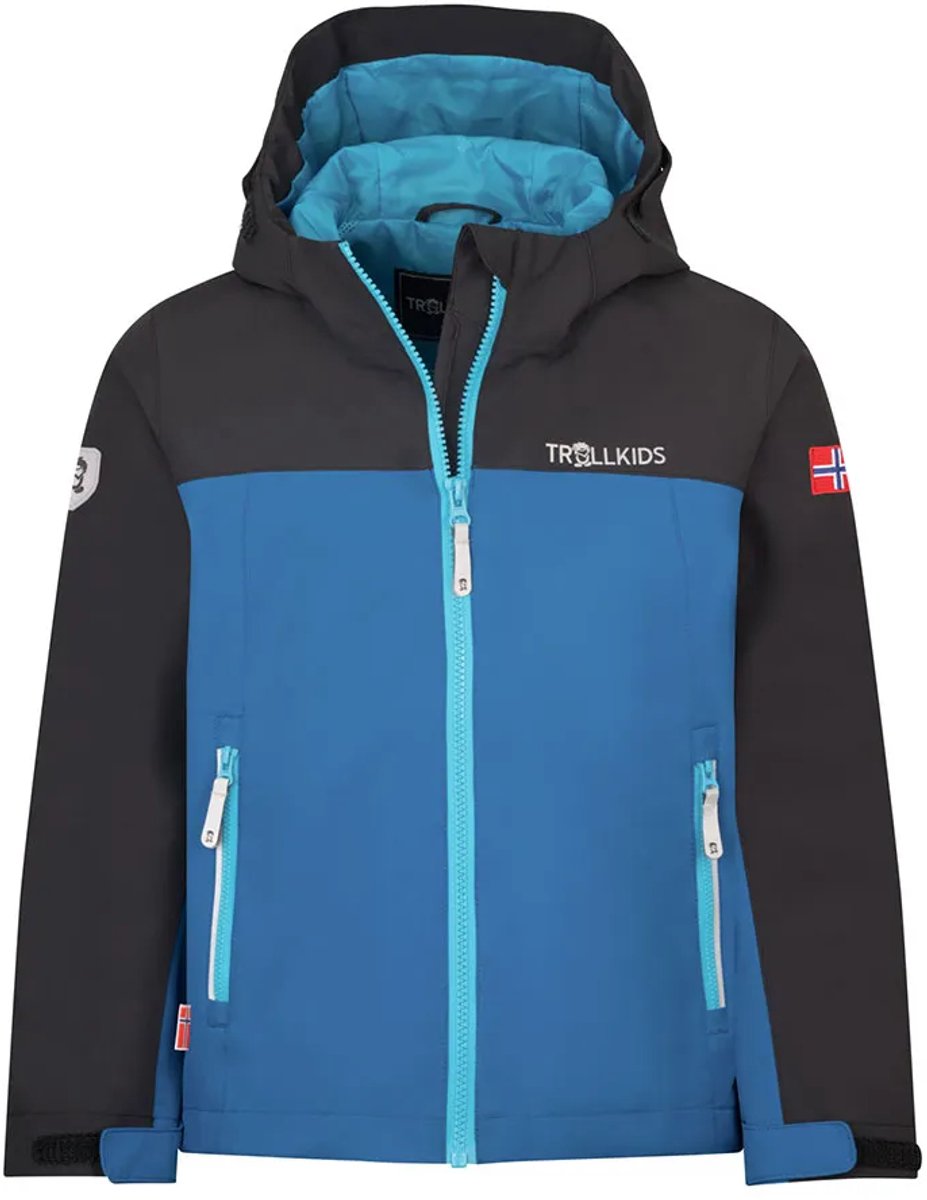 Trollkids Telemark Jas cm Kinderen Zwart