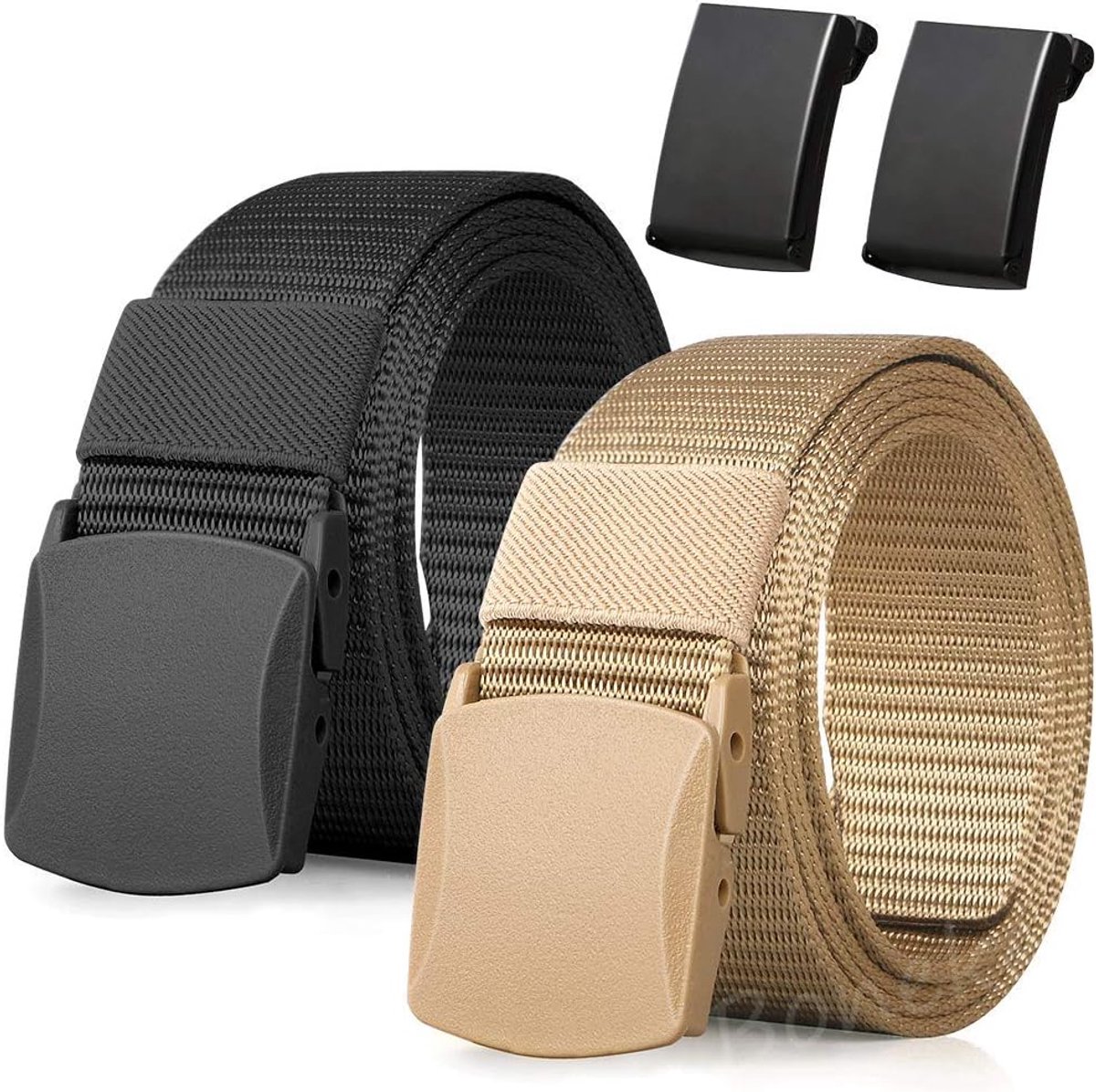 Boneke Belt nylon, Men's tactical military belt, Plastic & metal buckles - ShopVlot