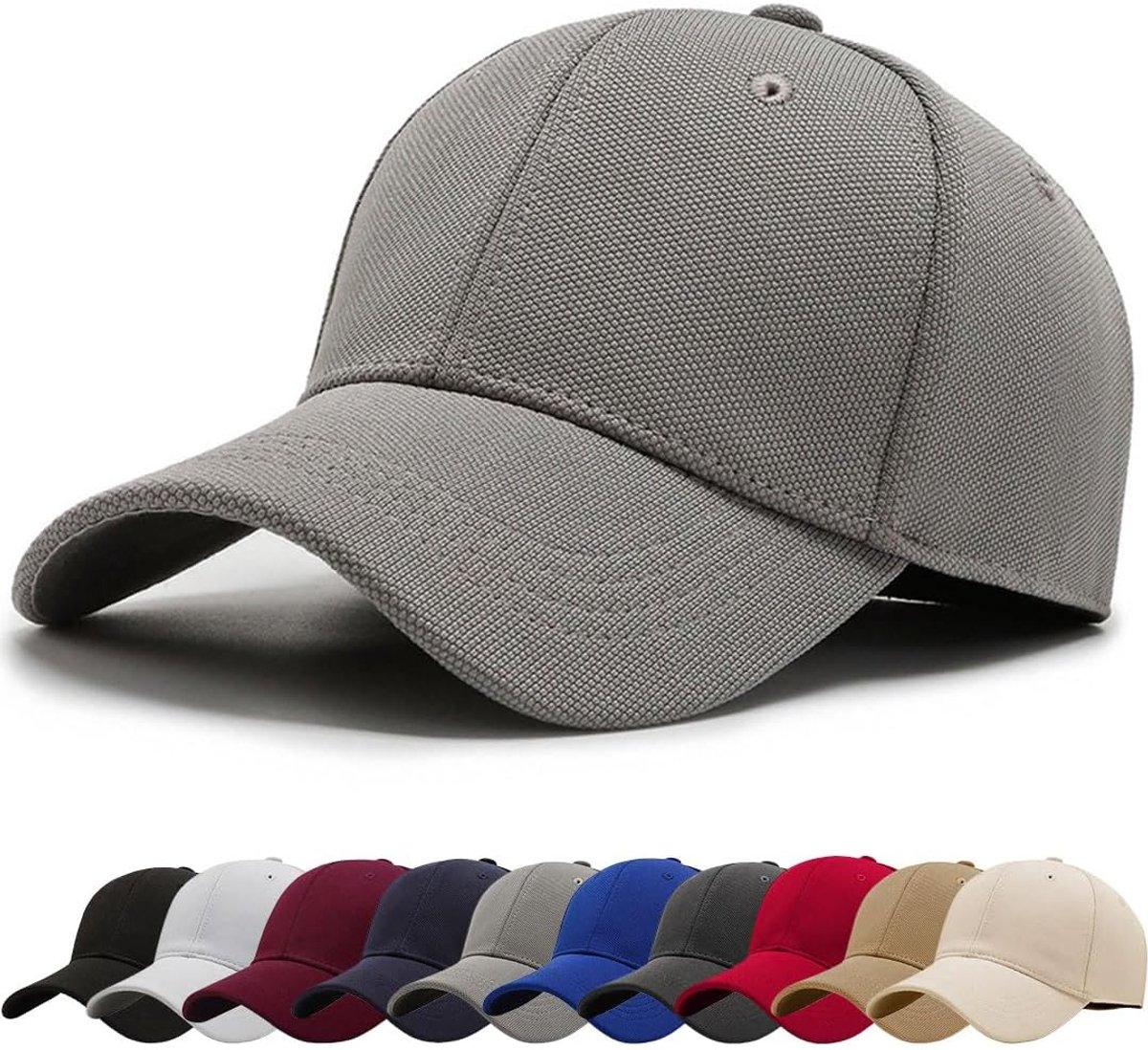 Honkbalpet voor heren en dames, zonnepet, baseballpet, uniseks, baseballpet voor heren en dames, voor sport, reizen, buiten