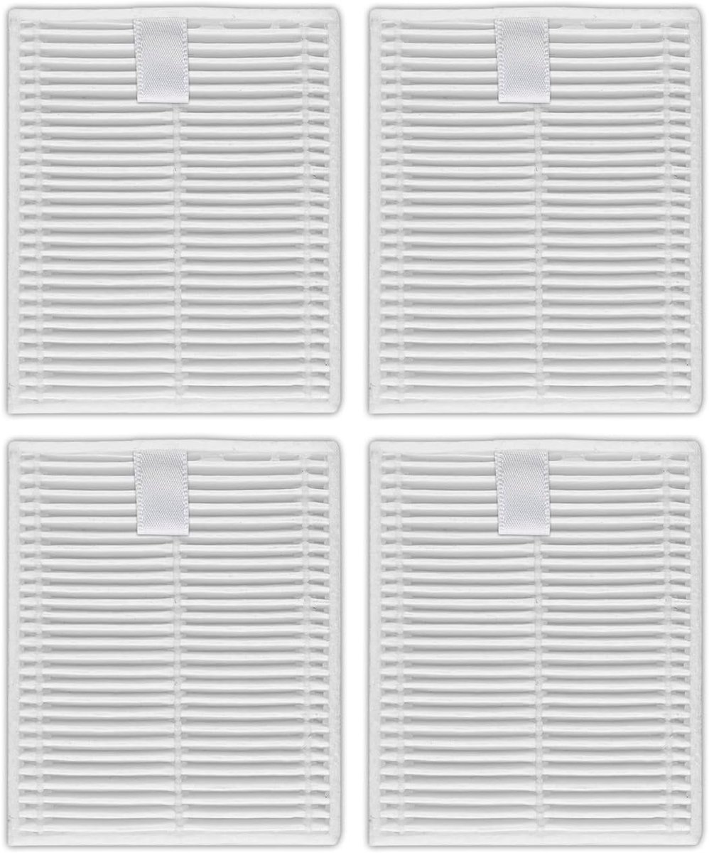 (4-pack) Q7 M5/L5/L5+ vervangende HEPA-filters compatibel met Roborock Q7 M5+ robotstofzuiger, accessoireset, rechtopstaande filter, canister filters, vacuümfilters