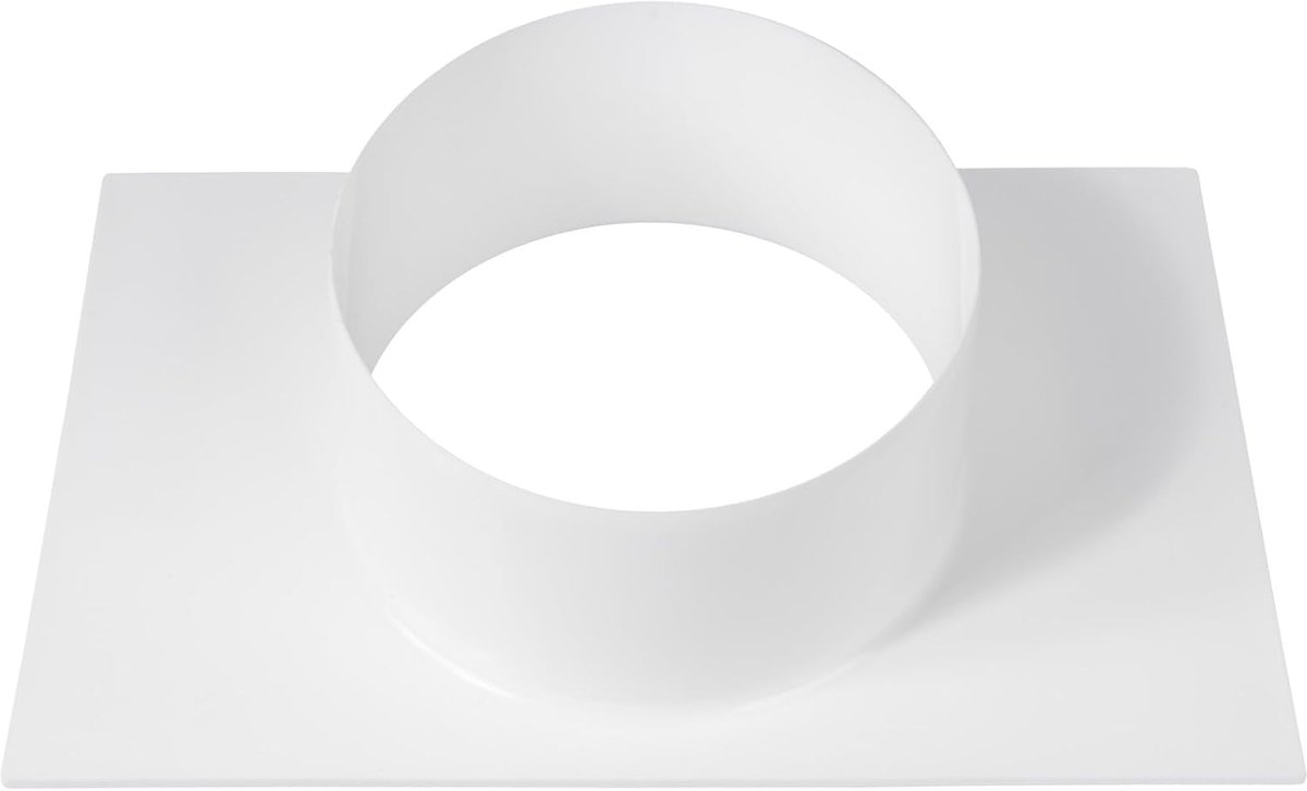 Systems Ø120 mm ventilatiekanaalverbinder, flens, rechte ventilatiebuis, kunststof, kanaalverbinder, plaat voor koeling, verwarming, ventilatiesysteem, HVAC, 12 cm