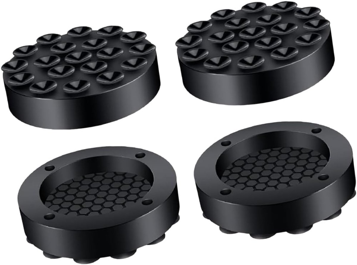 Anti-vibratie voeten voor wasmachine - 4 stuks - antislip mat - beschermt en verlengt levensduur - ShopVlot