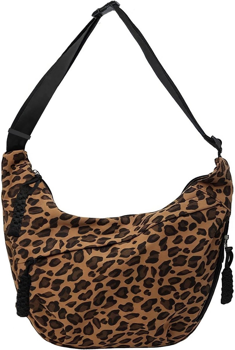 Women's Shoulder Bag, Large Crossbody Bag, Adjustable Nylon Chest Pocket, Men's Casual Shoulder Bag, Waist Bag - ShopVlot