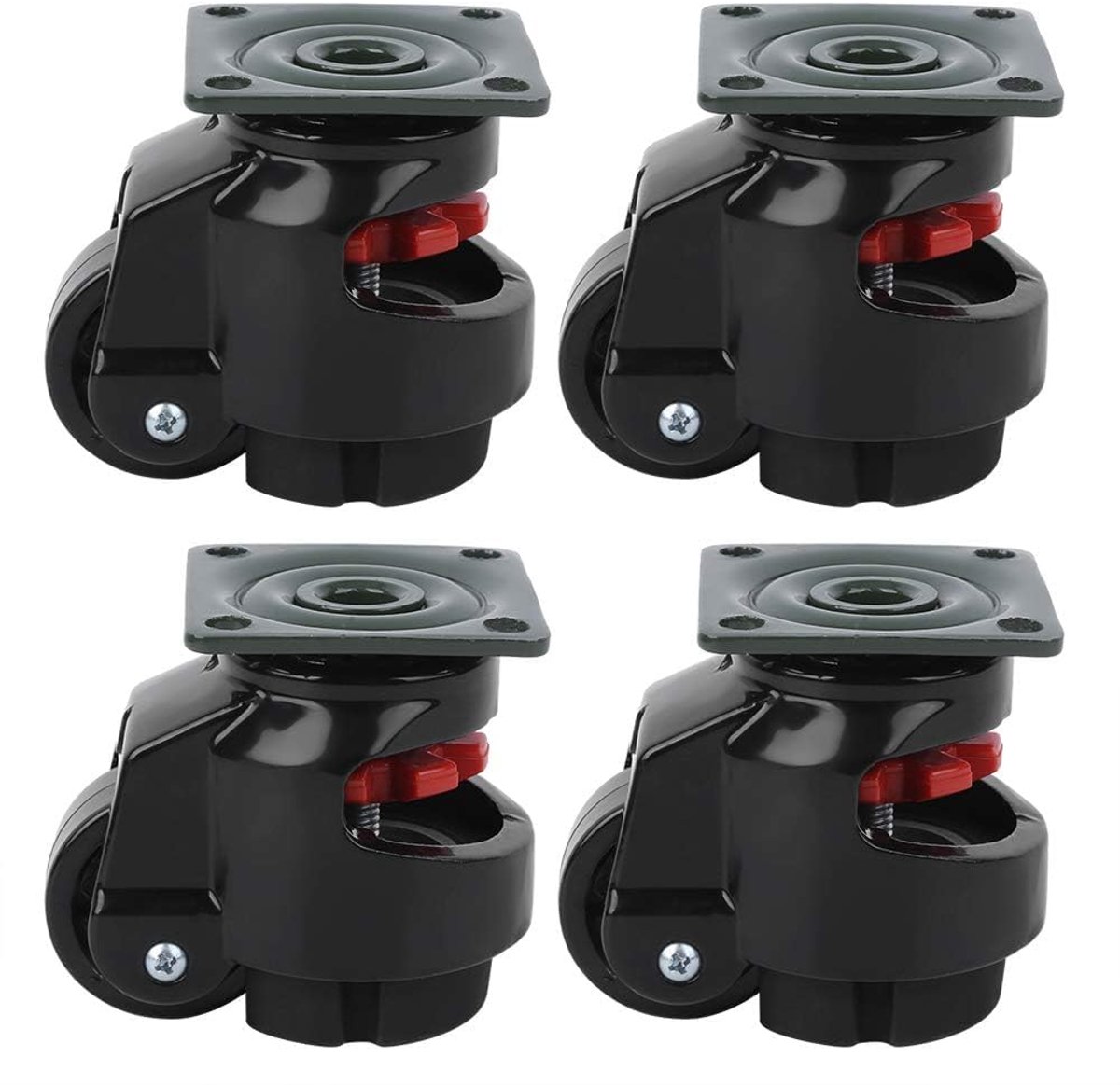 Leveling machine wielen 4Pcs - nylon - zware belasting - ideaal voor grote machines - ShopVlot