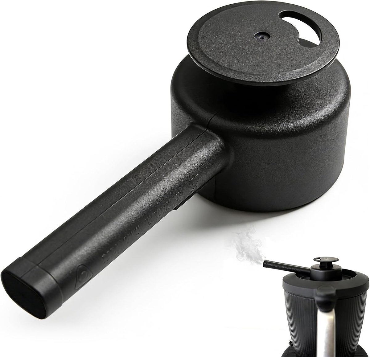 Stoomgeleider voor Thermomix TM7, stoomleiding, accessoires met veiligheidshandgreep, stoomstuuropzetstuk met - ShopVlot