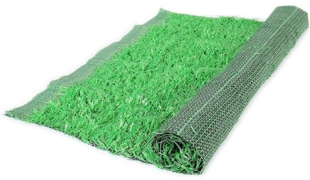Grastapijt Outdoor - Kunstgras Mat - Tuindecoratie - Realistische look - 100 x 200 cm - Groen