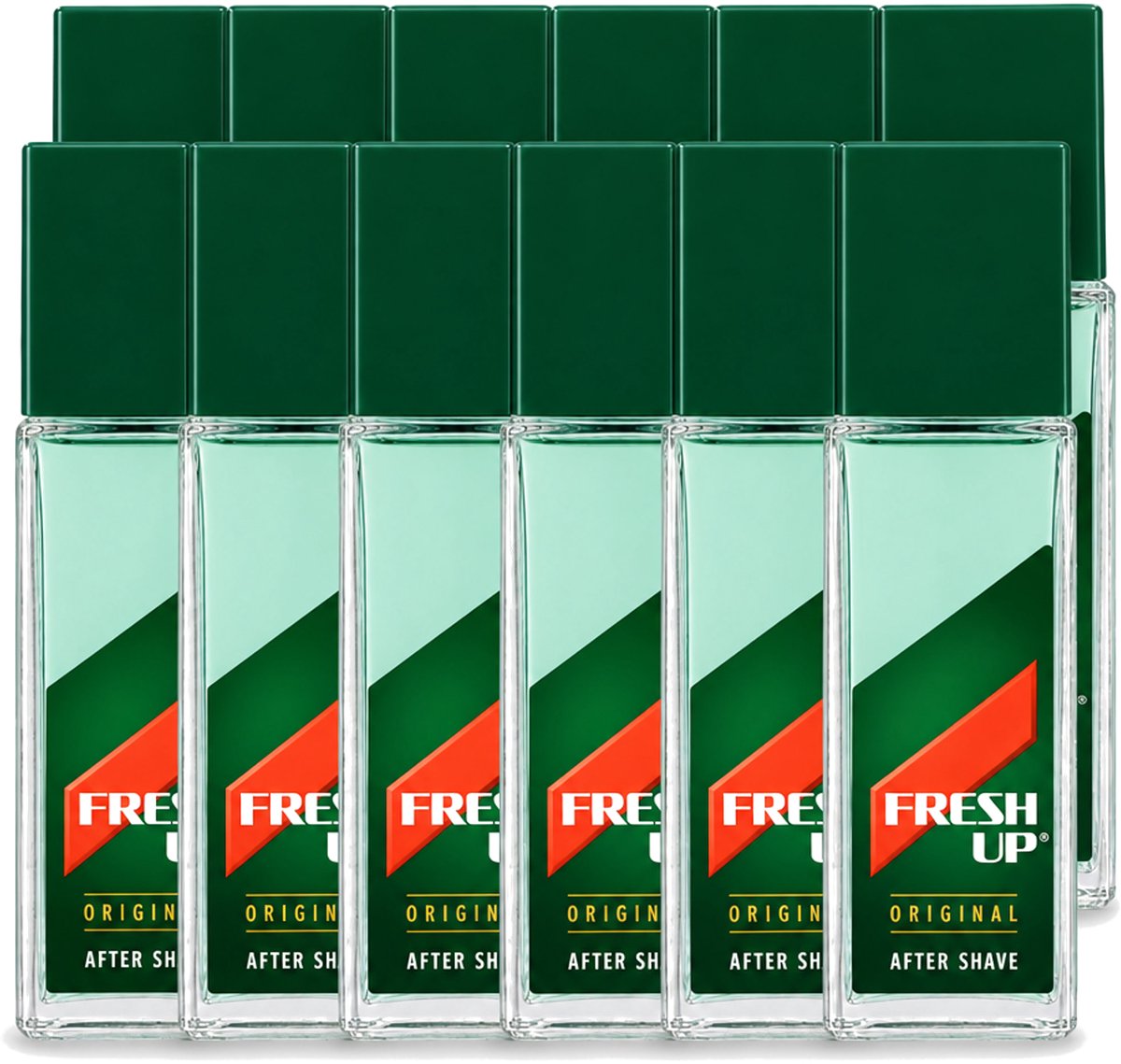 12 x Fresh Up - Aftershave Lotion - Original - Depper - 100 ml - Voordeelverpakking - 12 stuks