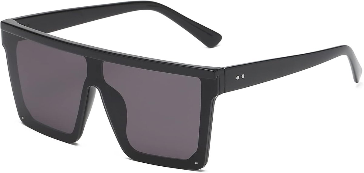 Zonnebril oversized - vierkant ontwerp - UV400 bescherming - trendy voor buiten - ShopVlot