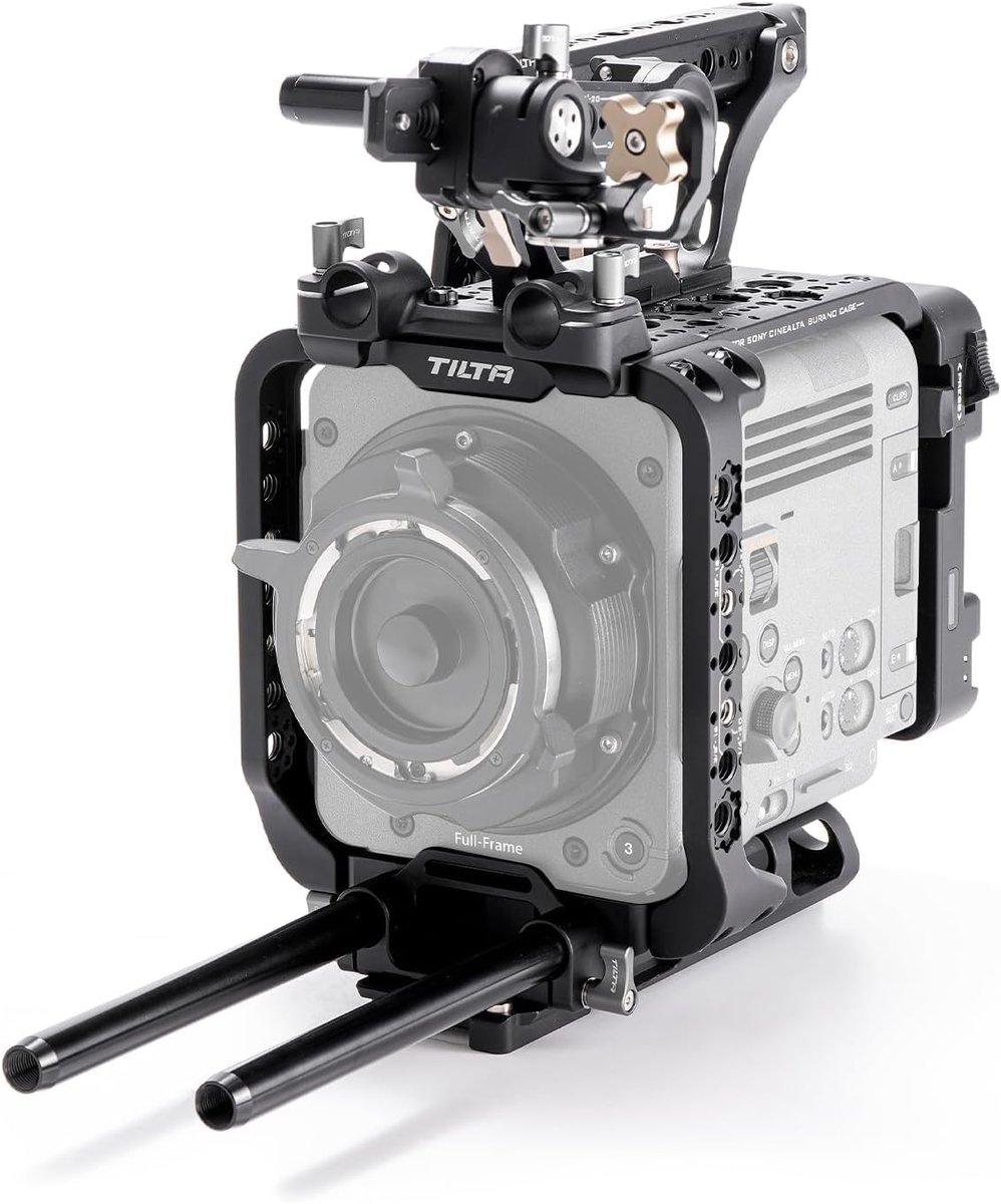 TILTA Camera Cage Compatible with Sony BURANO with Battery Holder, Handle, Swivel EVF Bracket And Extension Plate Pro - ShopVlot