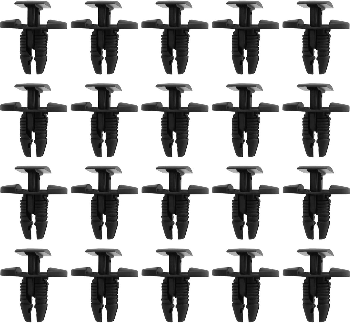 Engine Compartment Trim Clip Fasteners 20St - Kunststof - Voor Porsche Cayenne 2011-2018 - Betrouwbare bevestiging - ShopVlot