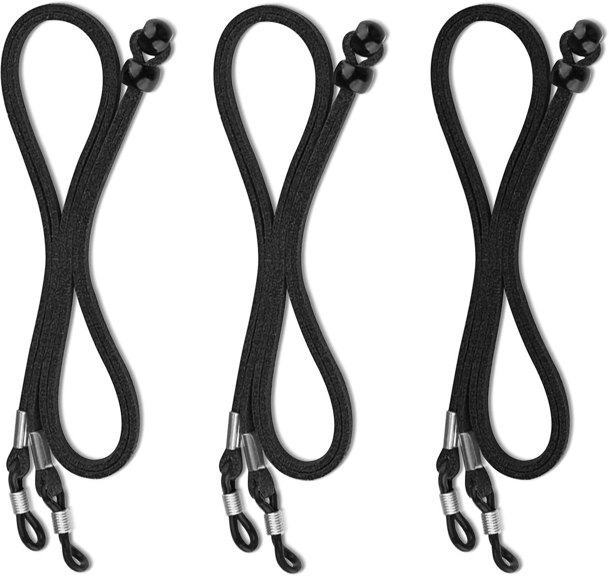 3 stuks brillenkoord voor dames, brilketting, brilbevestiging, brillenkoord, voor dames en heren