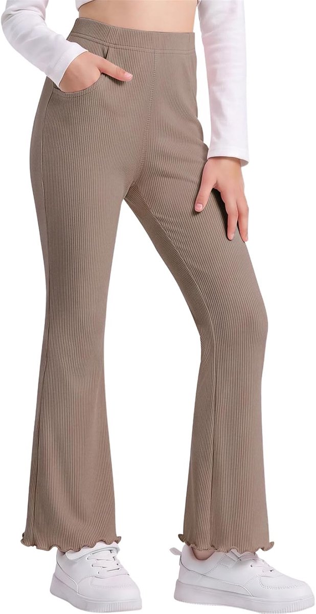 Broek voor meisjes, katoen, stretch, kinderen, leggings, meisjes, verpakking van 3 stuks