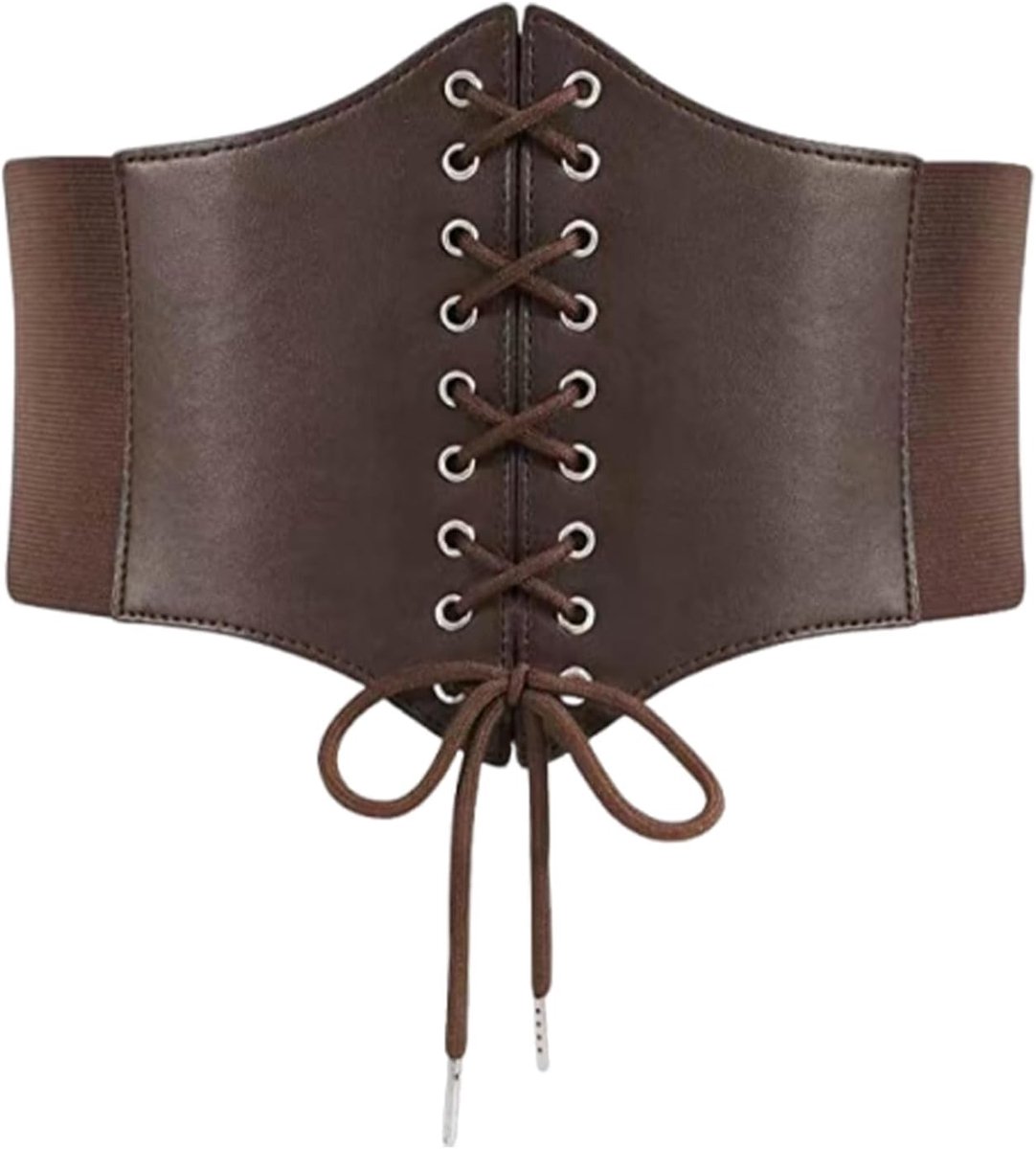 Corset Belt, Elastic Belt for Women Pirate Costume Adult Women Pirate Corset Catwoman Accessories Leather Corset Belt - ShopVlot