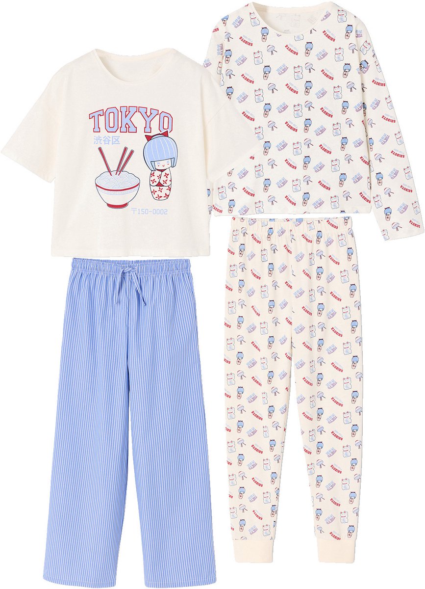 Jonen Set van 2 meisjespyjama's