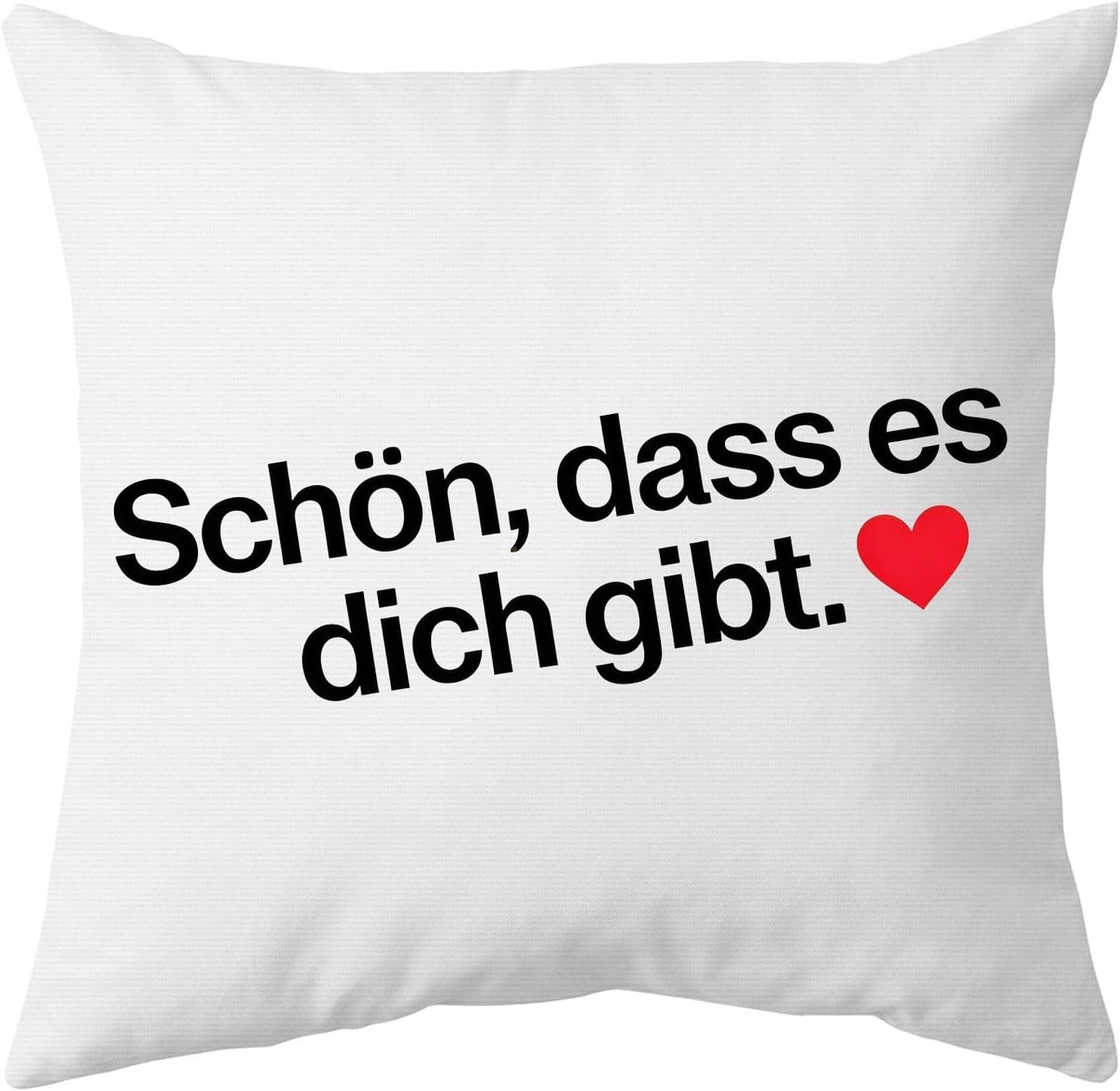 Grappig Mooi DASS es Dich Gibt Cadeaus voor mannen, 45 x 45 cm kussensloop, Gepersonaliseerd Verjaardagscadeau - ShopVlot