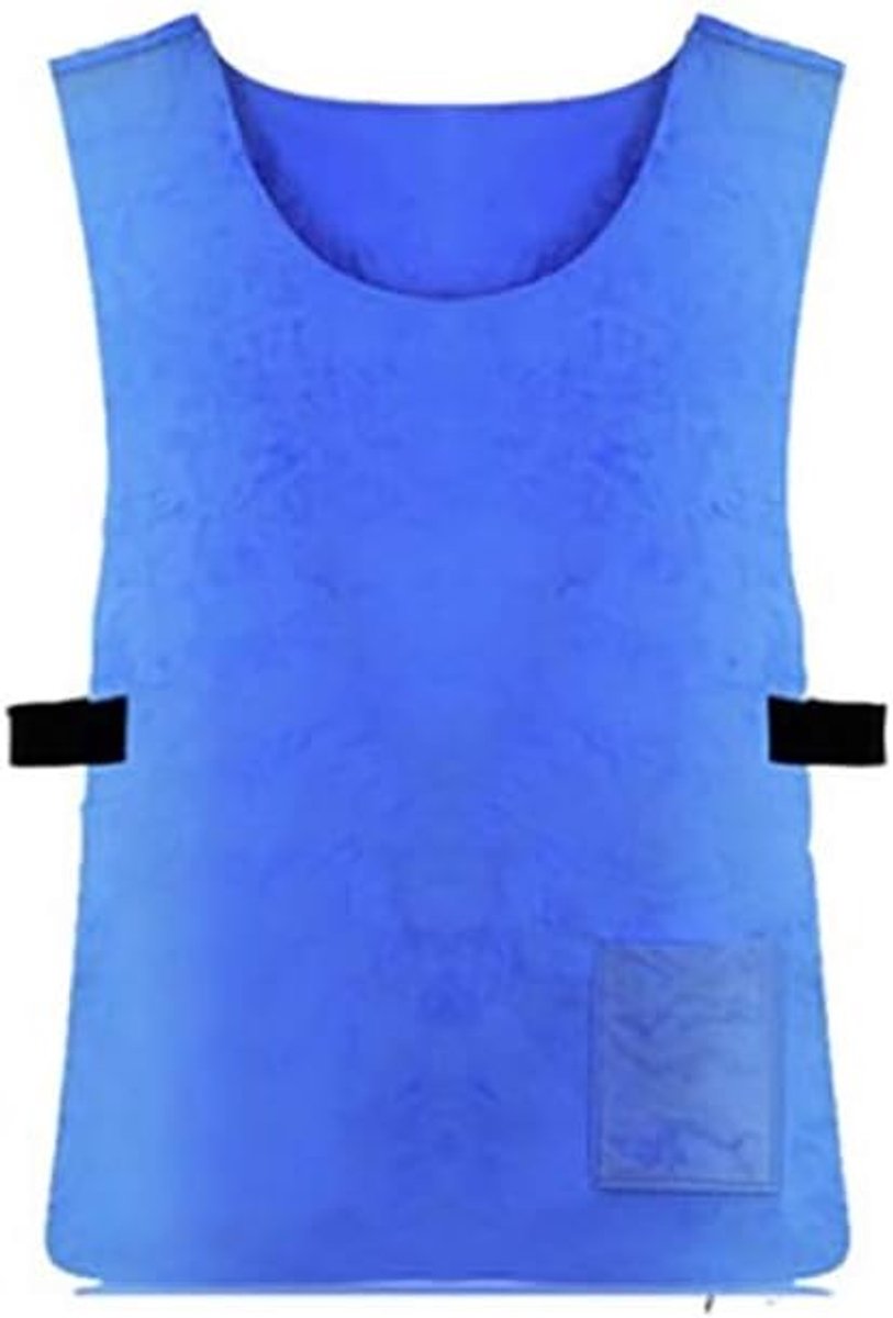 Koelvest voor mannen en vrouwen, warm weer, PVA-wateractieve verdampingskoelkleding voor warm weer met zakken, koude bodyjas, cool jack om in de hitte te werken