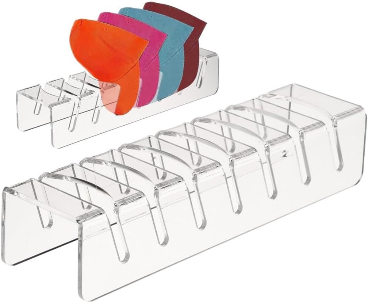 Hoedenrek Baseball Cap Organizer voor Baseball Caps, Hoedenstandaard voor Ball Cap Golf Cap, Baseball Hoedhouder voor Slaapkamer Kast Dressoir Kantoor (1pc)