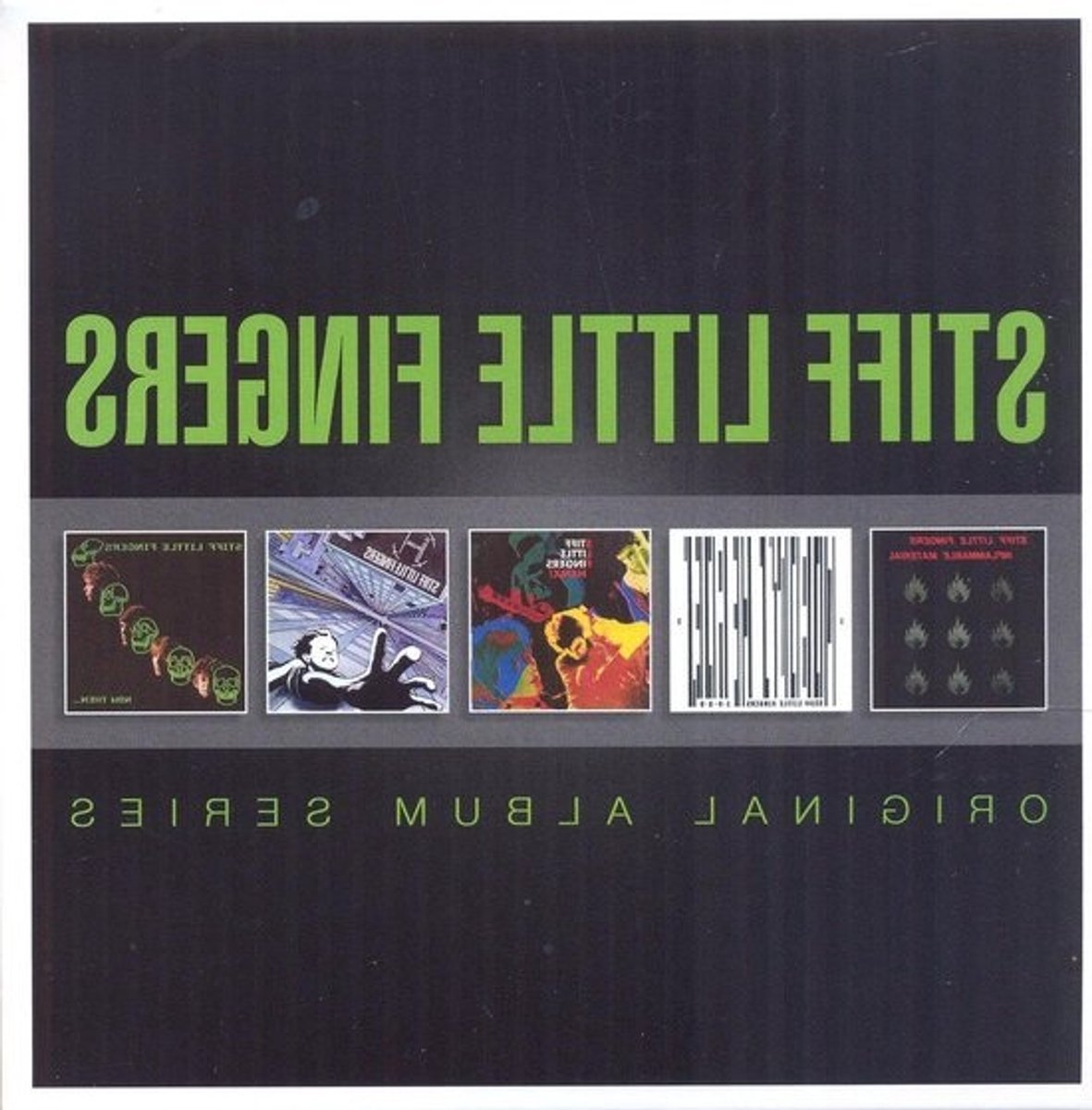 Muziekalbumserie - Originele uitgaven - Om naar muziek te luisteren - Vijf disks - 128 cm - Niet gespecificeerd