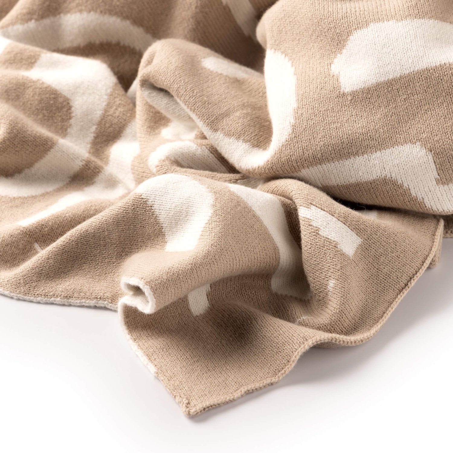 Hoii EMIL | plaid | 150x200 cm | Plaza Taupe | taupe | Hoii