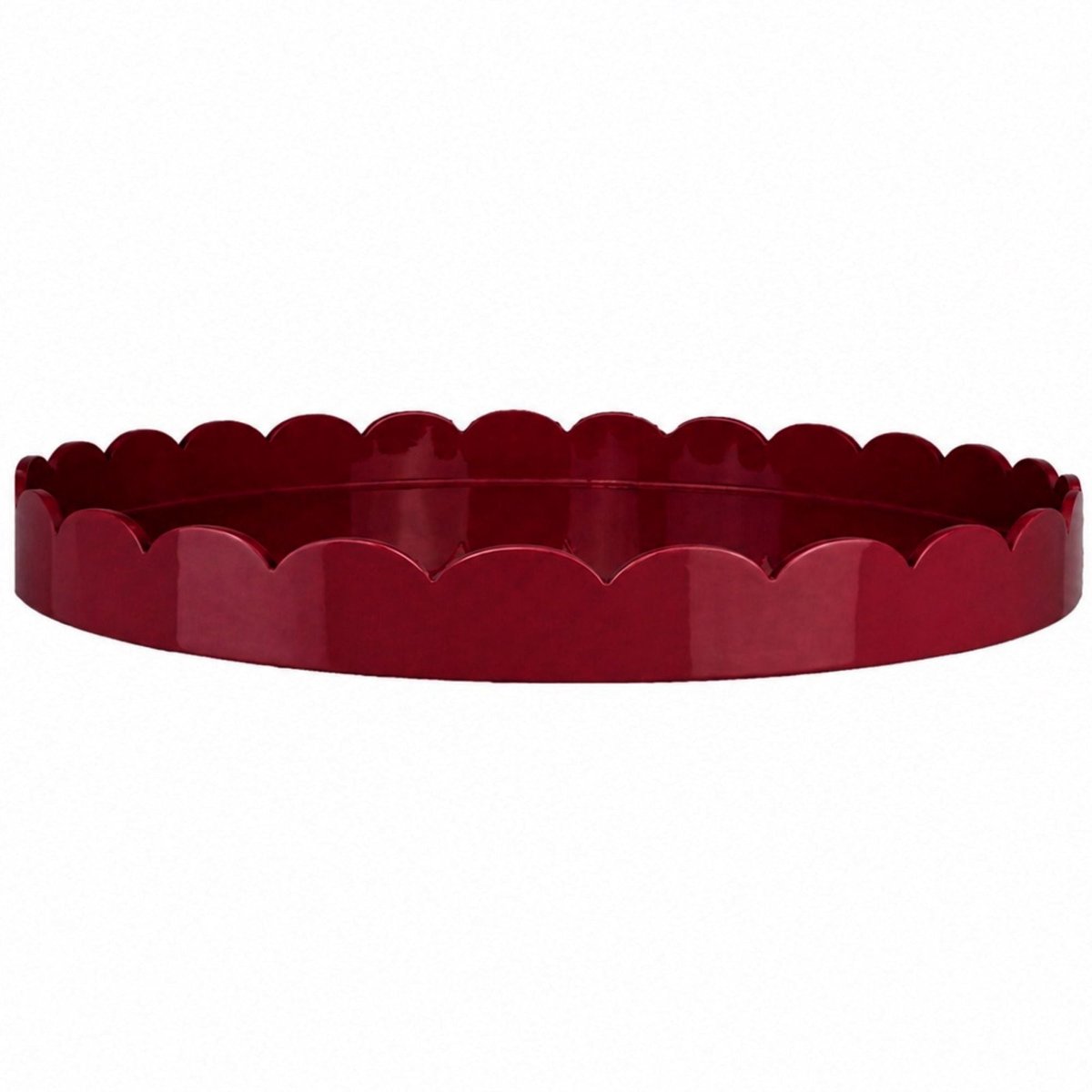 Addison Ross - Dienblad Cherry Sint-jakobsschelp rond 50cm - Serveerplateaus