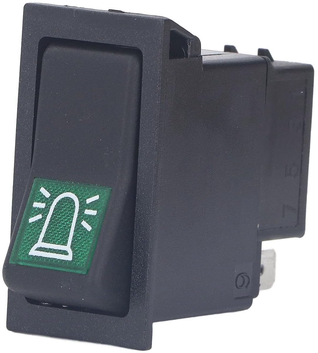 Dailygoods - Waterdichte Elektrische Koplampschakelaar - Drukknopontwerp - Eenvoudig in gebruik - Geschikt voor Vorkheftrucklampen - Stevig en Slijtva