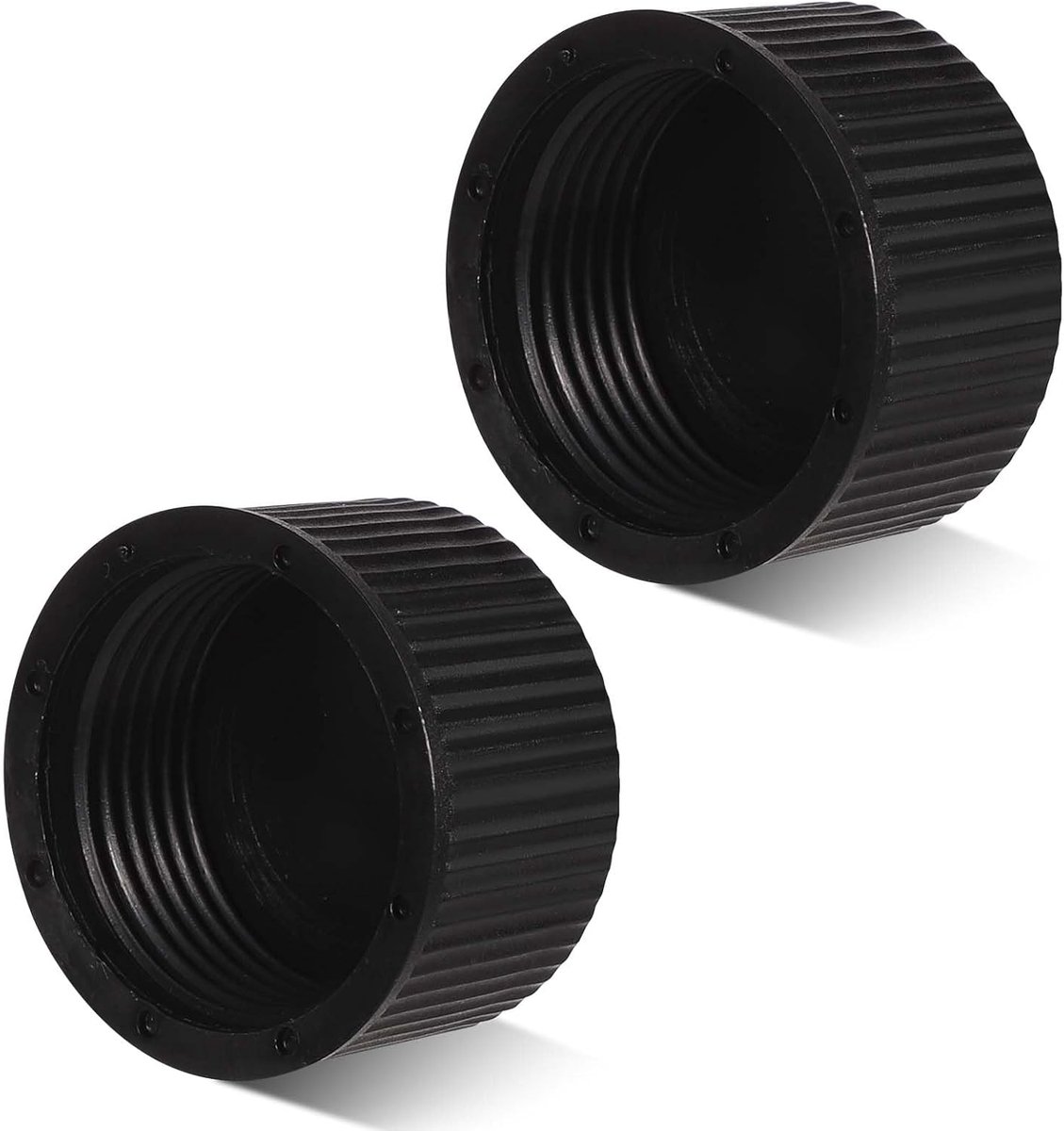Dailygoods- Zandfilter Afvoerdop - 2x Afdichtingspakking - Kunststof - Zwembadfilteronderdelen - Compatibel met Hayward - Afmetingen 4x2,2cm - Afvoerp