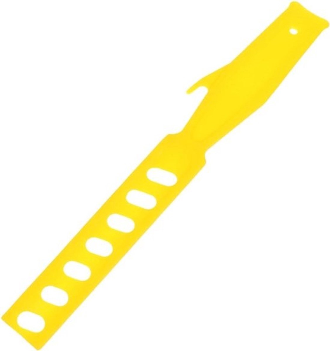 Verfmengstaaf - Roerstok plastic - Verf mengen - Lichtgewicht en draagbaar - 20.5 cm - Geel