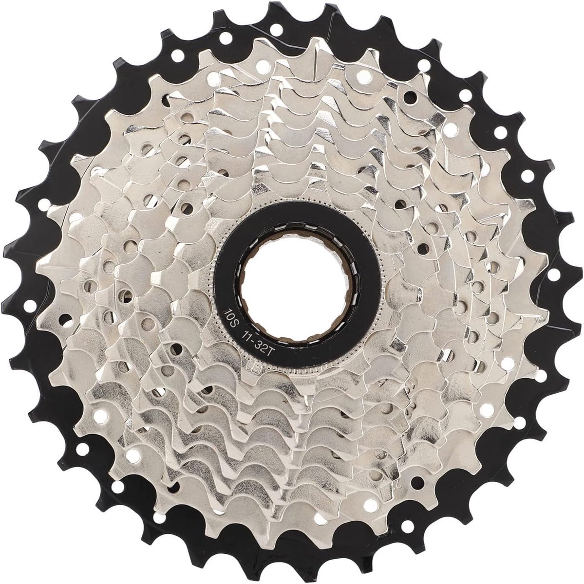 Dailygoods - Premium Fietsvrijloop met Schroefdraad - 10-speed