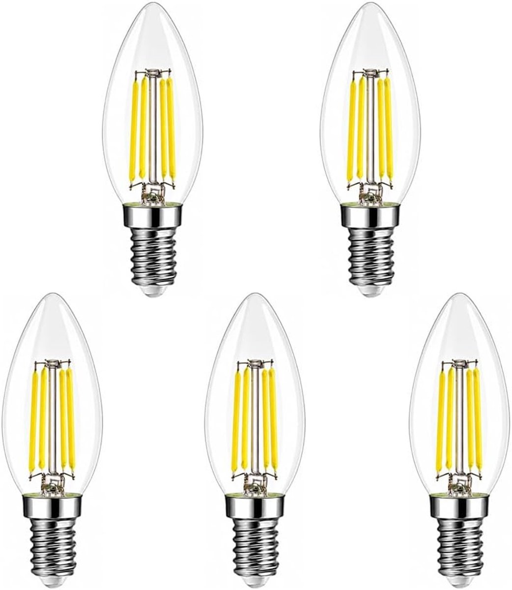LED Lamp E14 - Koud Wit - 6W - 660 Lumen - Voor Diverse Ruimtes