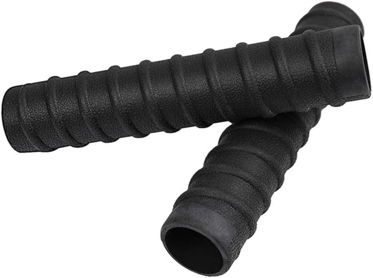 Dailygoods- Paddle Grip Antislip - 2 Stuks - Slijtvast Rubber - Spiraalvormig Ontwerp - Binnendiameter 29 mm - Eenvoudig te Installeren - Peddelhandva