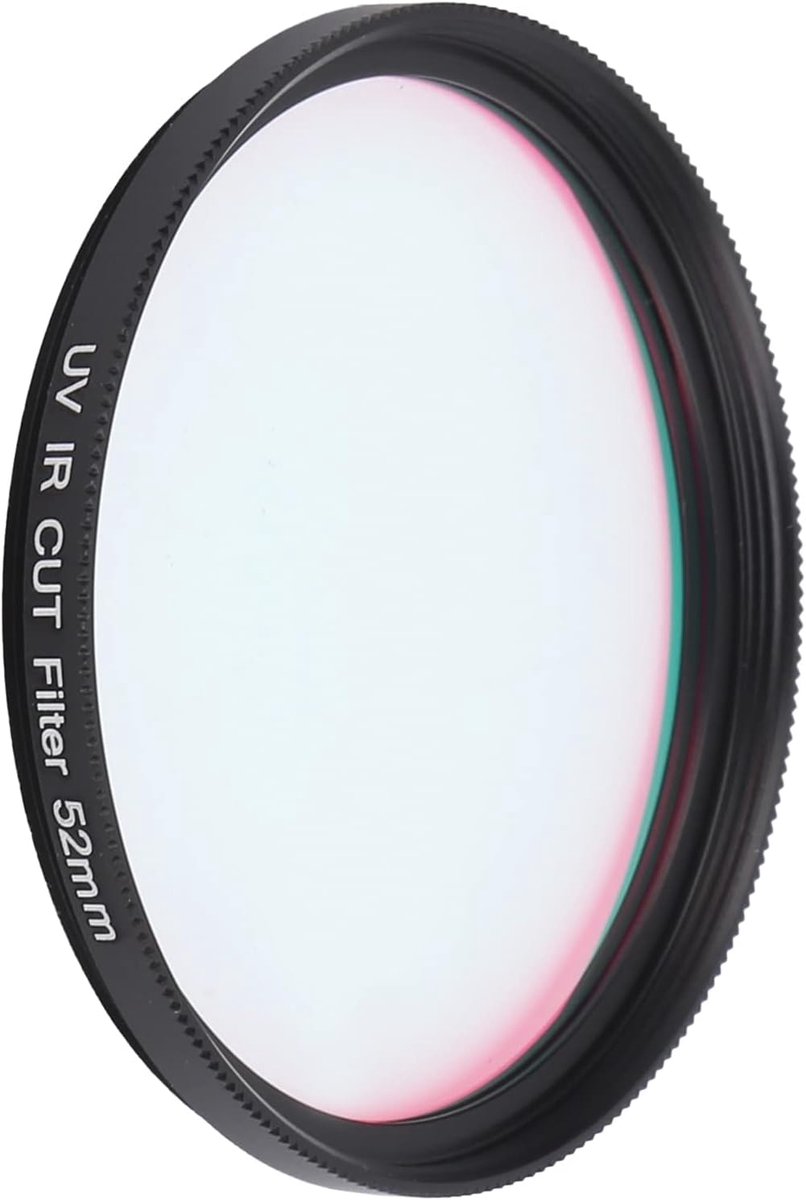Dailygoods- Cameralensfilter Infrarood UV - Optisch Glas - Aluminiumlegering - 67 Mm - Schroefbaar - Antislip Karteltechnologie - Lensfilter