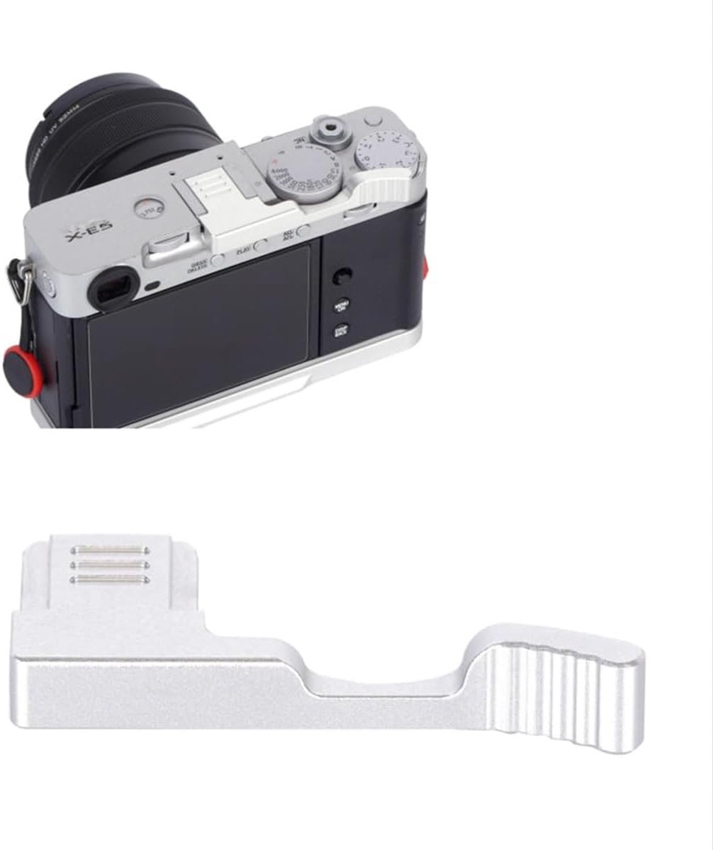 Hot Shoe Mount Duimen Up Grip voor FUJIFILM X-E5 XE5 Camera Handgreep, Aluminium Duim Grip Handgreep, Anti-Slip Duimsteun Houder voor Verbeterd Comfort & Stabiliteit