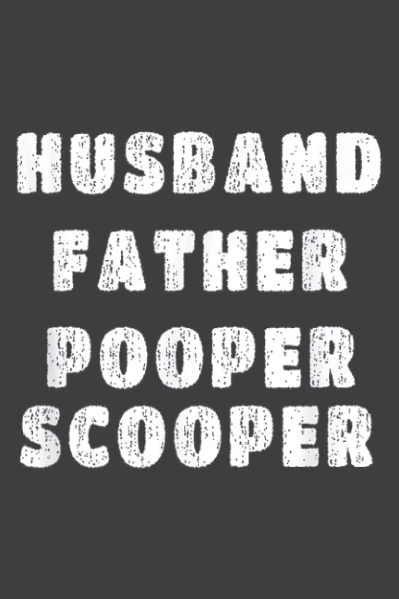 Pooper scooper - Wit - 15,24 x 22,86 cm - Gelinieerd Notitieboek - Voor Vrouwen en Meisjes