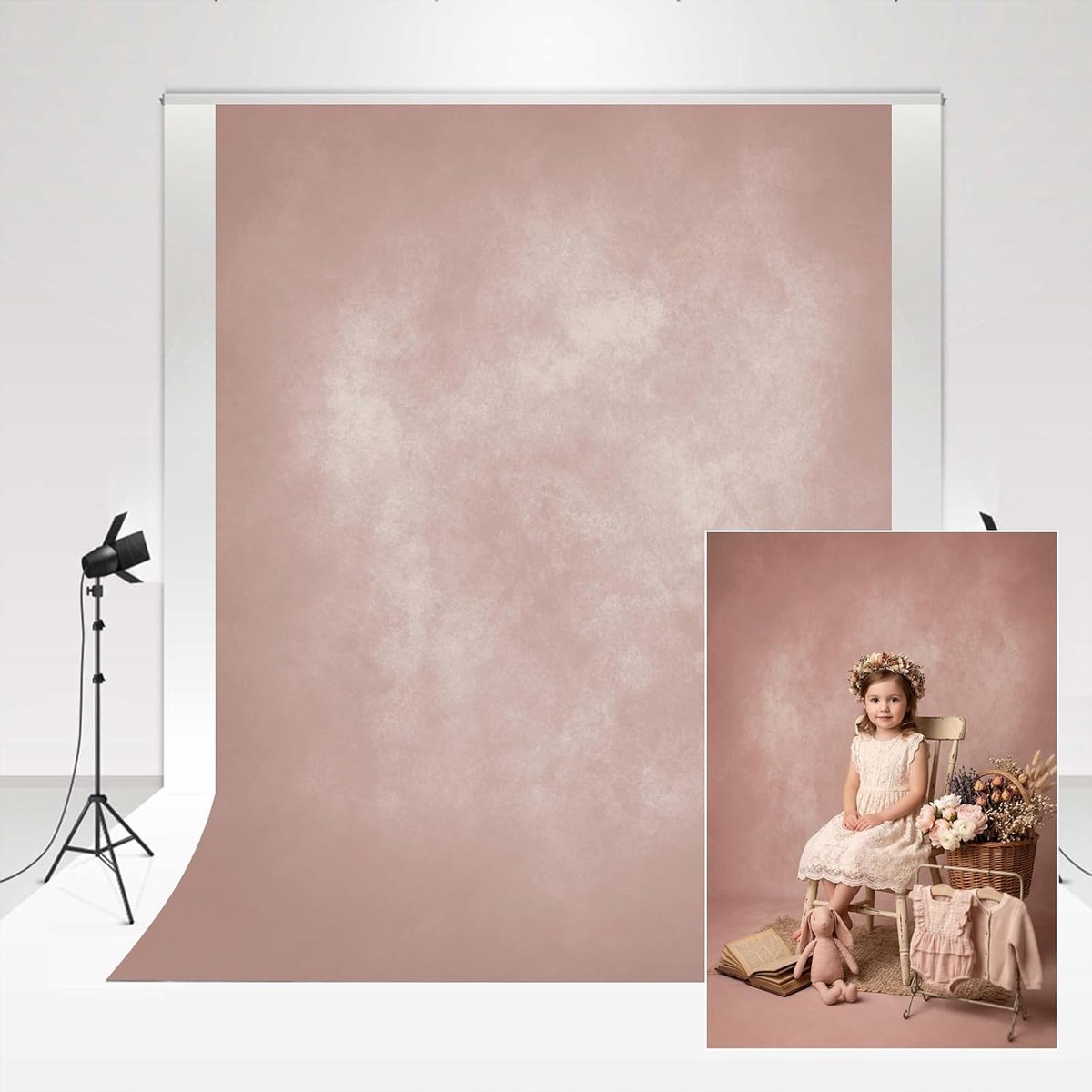 Roze Achtergrond Fotografie 2x3m/6.5x10ft Zachte Mirofiber Pasgeboren Baby Fotografie Props Bruiloft Foto Schieten Studio Achtergrond Opvouwbare Achtergrond Kleur