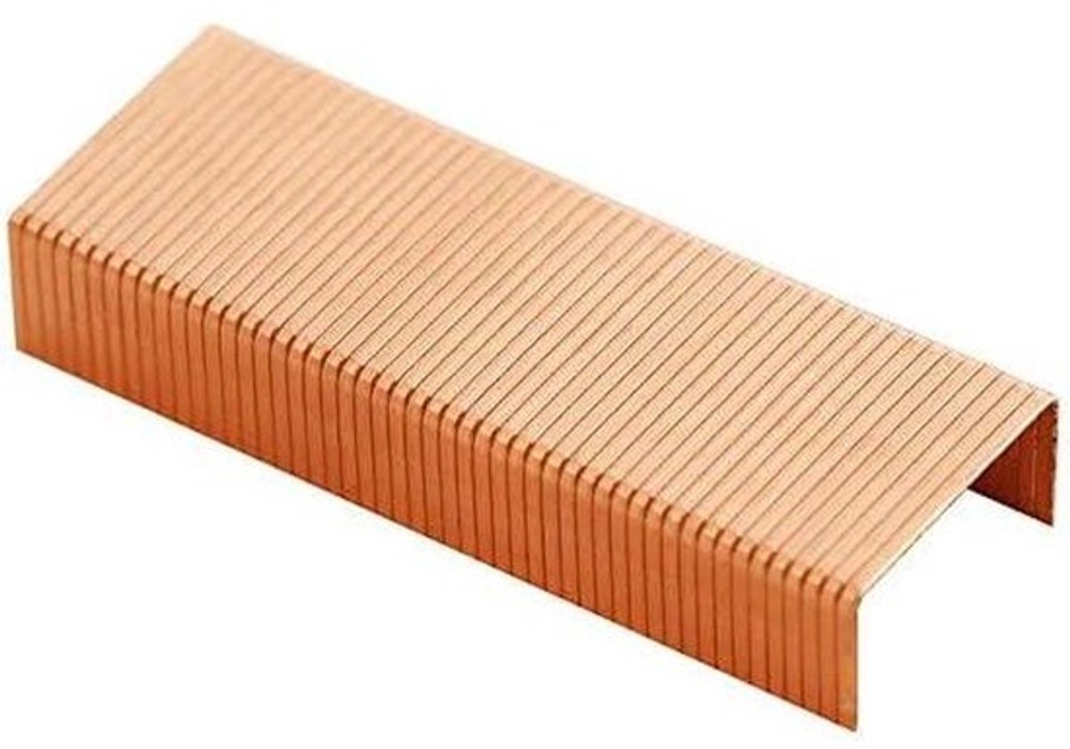 Nietjes Set - Kantoor Nietjes - Papier Verwerken - Superieure Kwaliteit - 5000 Stuks - Roségoud