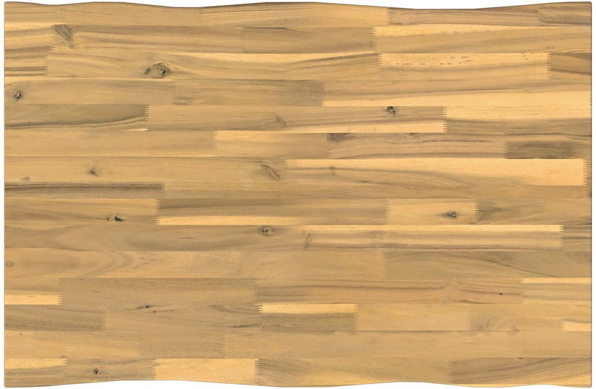 vidaXL Rechthoekig - Tafelblad - 70 - x - 60 - x - 3,2 - cm - Rechthoekig Witgewassen
