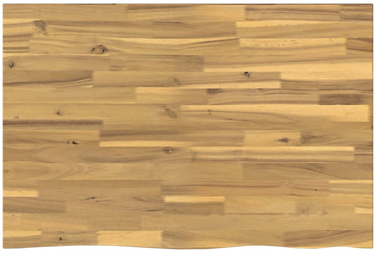 vidaXL Rechthoekig - Tafelblad - 110 - x - 60 - x - 3,2 - cm - Rechthoekig Witgewassen
