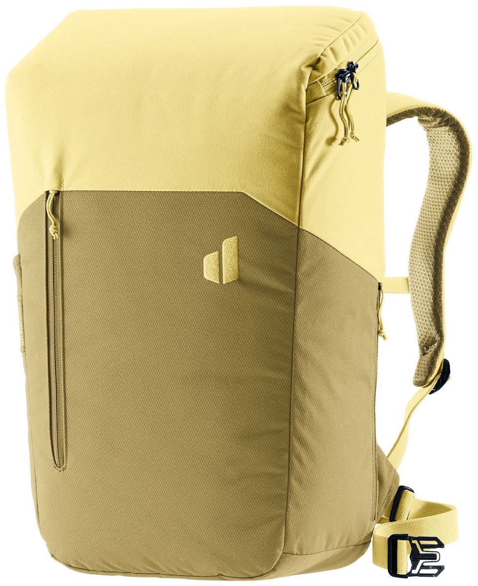 deuter vrijetijdsrugzak rugzak met laptopvak UP Stockholm 24L Roots - Barley geel