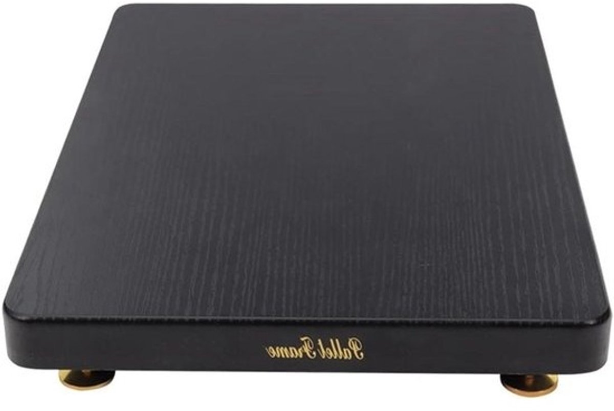 Luidspreker Isolatie - Audio Platform - Verbeter Geluidskwaliteit - Minimaliseert Resonantie - 19x25cm - Zwart