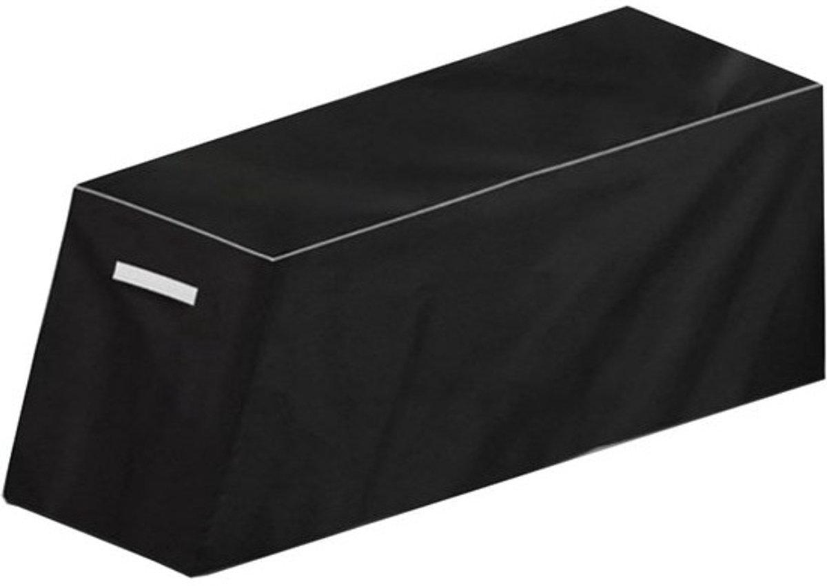 Trainingsbankhoes - Beschermhoes Fitness - Apparatuur Beschermen - Waterdicht Oxford Materiaal - 152 x 46 x 54 cm - Zwart