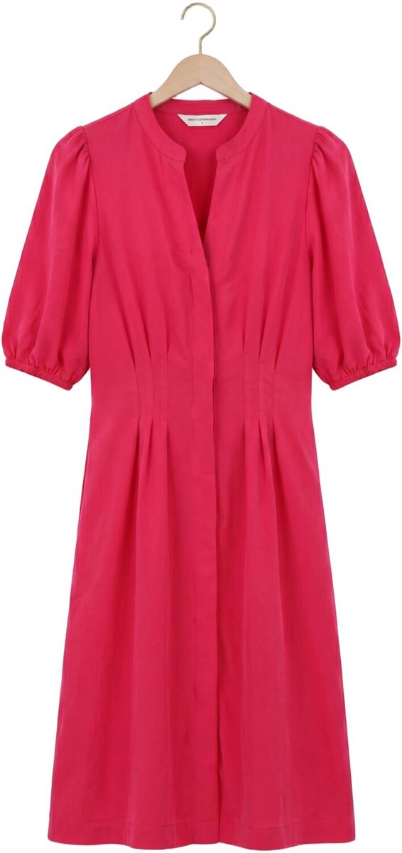 MSCH Copenhagen Mschmalanie 2 4 Shirt Dress Dames - Jurk - Fuchsia - Maat S