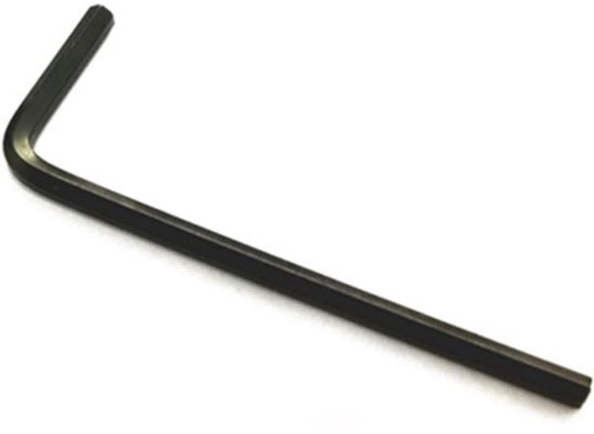 Inbussleutel Set - Zeskant Sleutel - Klus Werk - Platte Eindarm - 1.5 mm - Zwart
