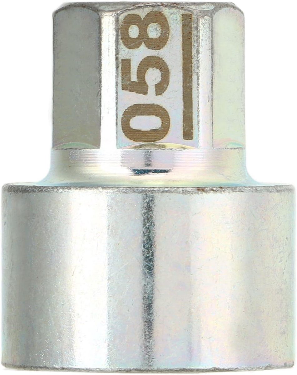 Dailygoods- Wielslot Anti Diefstal - Wielmoersleutel - Vervangingsset - Wielmoeren - Wielmoerkapjes 17 mm - Geschikt voor Serie X1/X2/X3/X4/X5/X6 - Wi