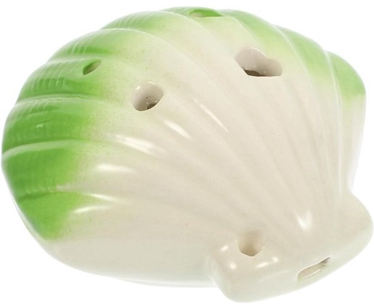 Ocarina Muziekinstrument - Beginners Ocarina - Muziek Leren Spelen - 6 Gaten Ontwerp - 8x8cm - Groen