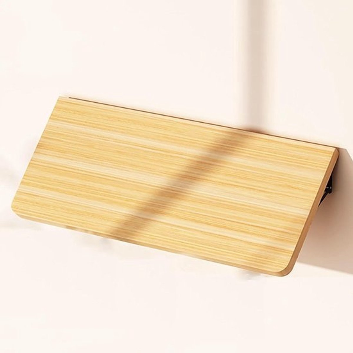 Opvouwbare Wandplank - Klaptafel Werkbank - Ruimte Besparen - Verbreed Verdikt Ontwerp - 120 x 30 cm - Wit